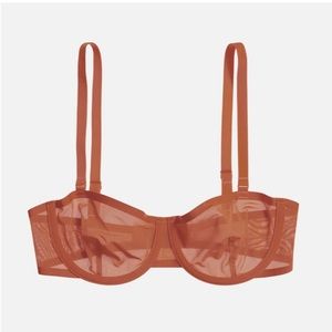 Cuup Clay Balconette Mesh Bra 38H & 42F